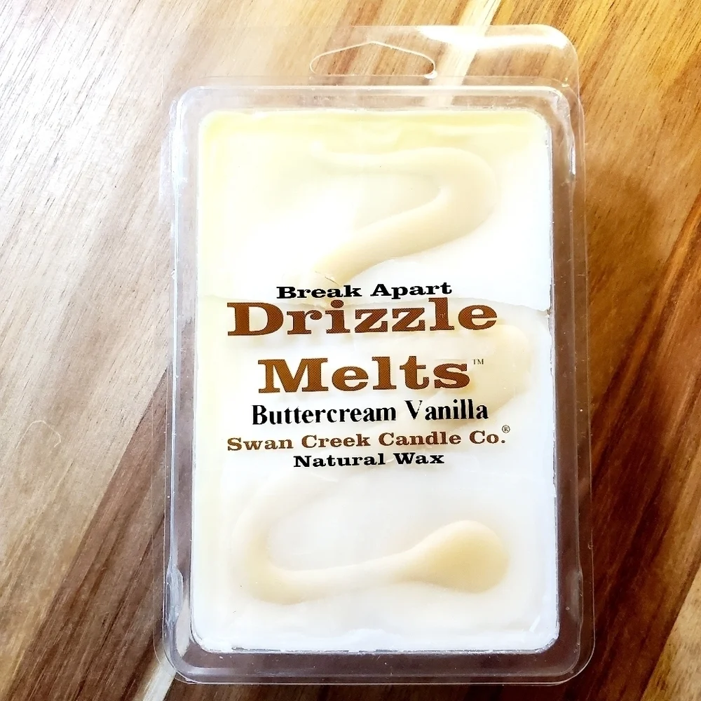 SWAN CREEK CANDLE CO Break Apart (6) Drizzle Melts 100% Natural Wax 5.25 oz NWT